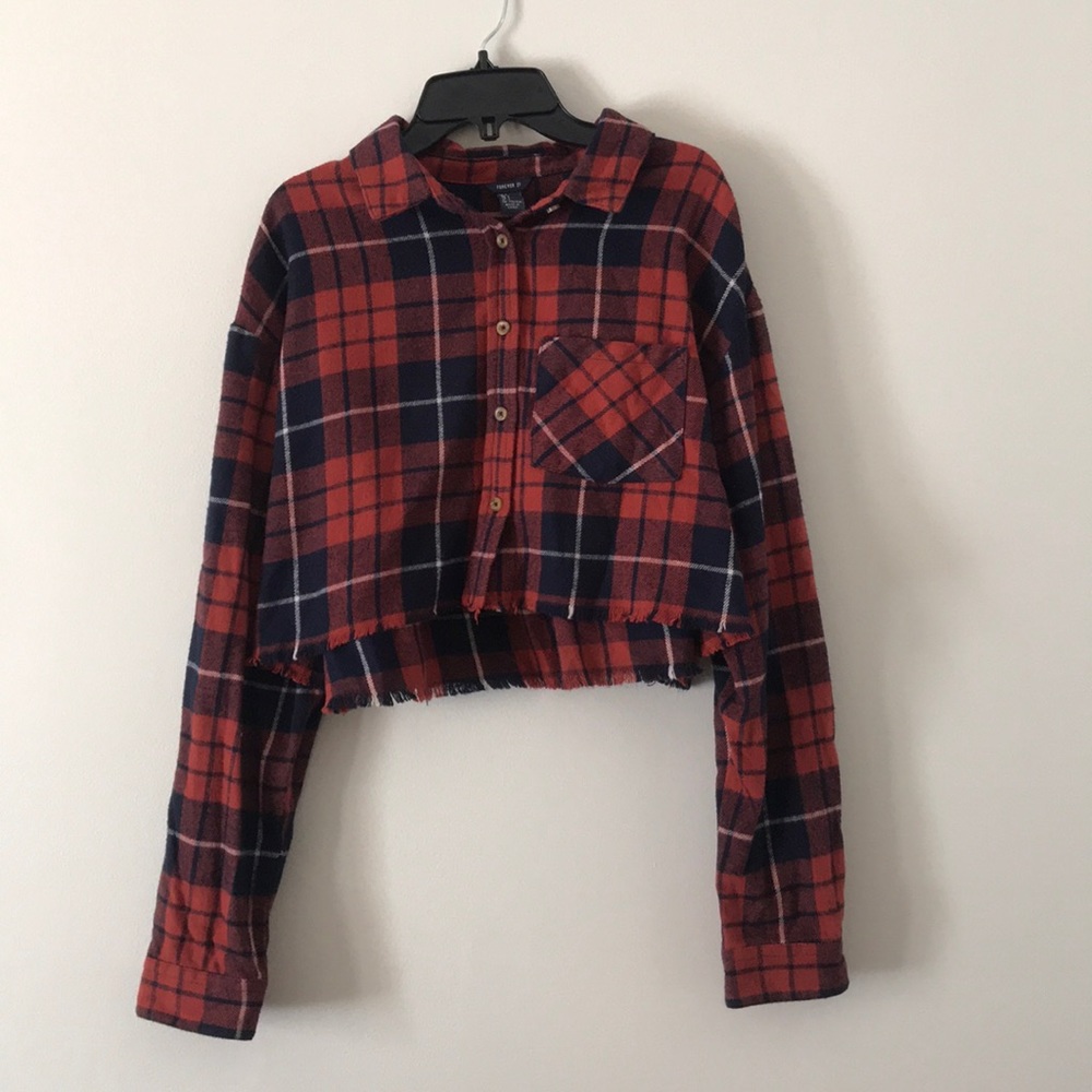 Cropped Flannel